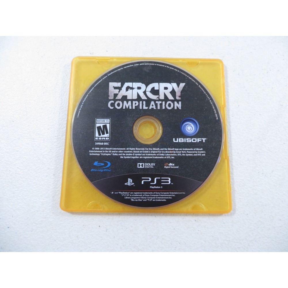 Far Cry Compilation Sony Playstation 3 PS3 2013 Disc Only TESTED WORKING